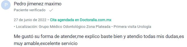 testimonios